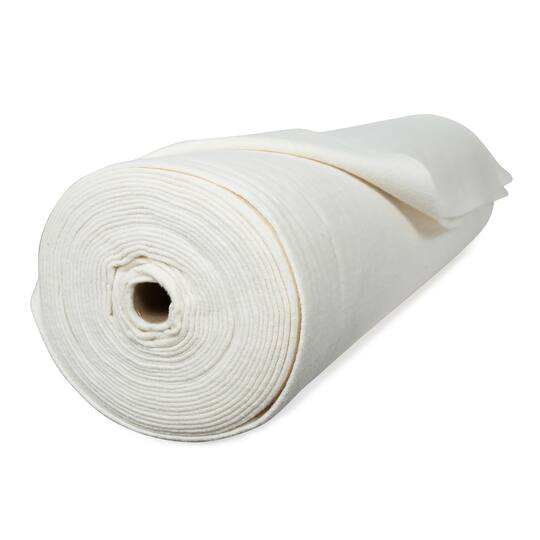 Hobbs Heirloom® Bleached 100% Cotton Batting, 96" x 30yd.